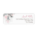 Search for winter baby return address labels Watercolor