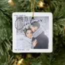 Search for our first married christmas tree decorations Keepsake