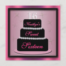 Search for hot pink 18th birthday invitations Silver