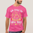 Search for 25th wedding anniversary tshirts Cute