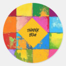Search for pop art design stickers Bold colours