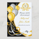 Search for 30th wedding anniversary invitations Silver