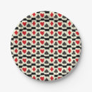 Search for playing cards plates Hearts