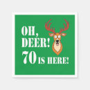 Search for deer napkins Buck