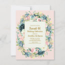 Search for botanical sweet 16 invitations Elegant