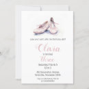 Search for ballet shoes invitations Cute