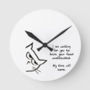 Search for funny cat clocks Animal lover