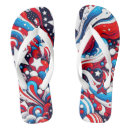 Search for american flag flipflops Red white and blue