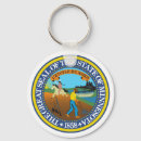 Search for state seals key rings United states