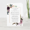 Search for mauve birthday invitations Botanical