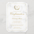 Search for gold confirmation invitations Chic