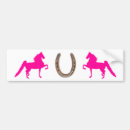 Search for saddlebred bumper stickers Horse