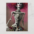 Search for day of the dead woman postcards Ai generated