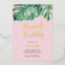 Search for pink and green bridal shower invitations Tropical