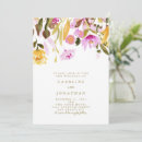 Search for violet spring flower invitations Elegant