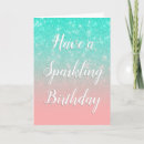 Search for pink green birthday cards Modern