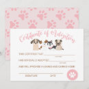 Search for adoption certificate Adopt a puppy