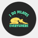 Search for funny pilates stickers Yoga pose