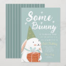 Search for some bunny is turning 1 invitations Rabbit