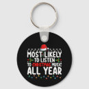 Search for musical santa key rings Snow