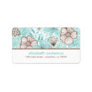 Search for unique floral labels Chic