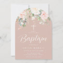 Search for dusty pink christening invitations Baby