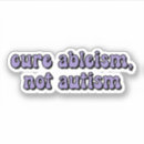 Search for cure autism stickers Awareness