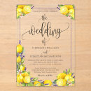 Search for lemon lavender invitations Watercolor