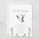 Search for duck hunting baby shower invitations Mallard