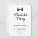 Search for black and white stag party invitations Masculine