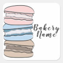 Search for cute macaron stickers Bakery