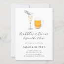 Search for champs invitations Bubbles and brews