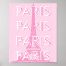 Search for paris posters Eiffel tower
