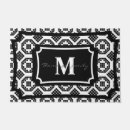 Search for monogrammed doormats Border
