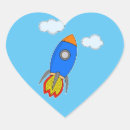 Search for cartoon rockets stickers For kids
