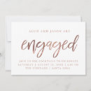 Search for faux foil invitations Typography