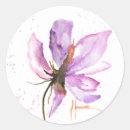 Search for purple watercolor stickers Florals