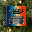 Search for rock n roll christmas tree decorations Retro