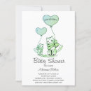 Search for illustration baby shower invitations Green