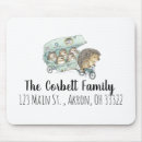 Search for hedgehog mouse mats Whimsical