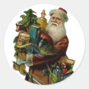 Search for victorian santa claus stickers Xmas