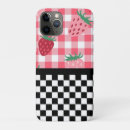 Search for strawberry iphone cases Gingham