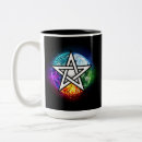 Search for pentagrams mugs Wicca