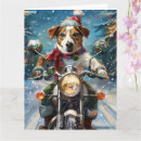 Search for dog on motorcycle postcards Dogs
