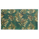 Search for ferns pillowcases Green