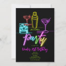 Search for cocktail birthday invitations Martini