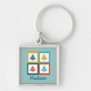 Search for cute holiday square key rings Green