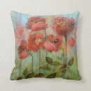 Search for red flower cushions Ornamental