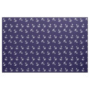 Search for anchor pattern fabric Navy blue