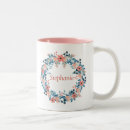 Search for pink and blue floral mugs Pretty